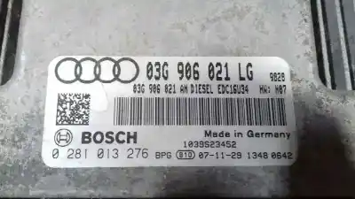 Автозапчасти б/у блок управления двигателем за audi a3 (8p) 2.0 tdi ссылки oem iam 03g906021lg  0281013276