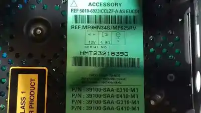Second-hand car spare part audio system / radio cd for honda jazz (gd1/5) 1.4 ls oem iam references 50106923 39100saae310m1 mf9hn34s