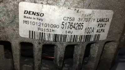 Pezzo di ricambio per auto di seconda mano alternatore per fiat grande punto (199_) 1.9 d multijet riferimenti oem iam 51764265 28-5905 1012101090