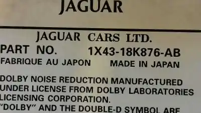 Second-hand car spare part audio system / radio cd for jaguar x-type i (x400) 2.5 v6 a las 4 ruedas oem iam references 1x4318k876ab  