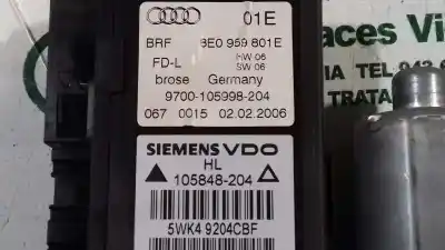 Автозапчасти б/у мотор заднего левого стекла за audi a4 avant (8e) 2.0 tdi ссылки oem iam 8e0959801e 5wk49204cbf 9700105998204