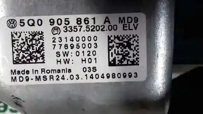 Peça sobressalente para automóvel em segunda mão coluna de direcção por volkswagen golf vii lim. (5g1) gtd bluemotion tech. referências oem iam 5q0905861a 5q1419502r 77695003