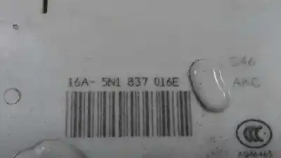 Автозапчасти б/у замок передней правой двери за seat ibiza sc (6j1) reference ссылки oem iam 5n1837016e  