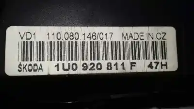 Автозапчастина б/у панель інструментів для skoda octavia combi (1u5) elegance посилання на oem iam 1u0920811f  110080146017