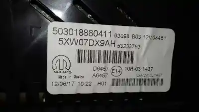 Автозапчасти б/у приборная доска за jeep compass (mk49) 2.0 crd 4x4 ссылки oem iam 5xw07dx9ah 53233763 503018880411