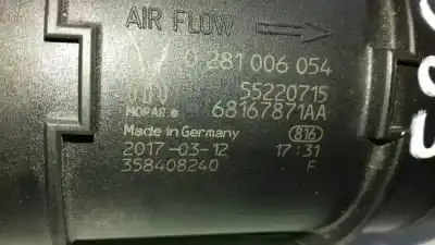 Second-hand car spare part flowmeter for jeep compass (mk49) 2.0 crd 4x4 oem iam references 68167871aa 55220715 0281006054