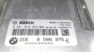 Second-hand car spare part ecu engine control for bmw serie 1 berlina (e81/e87) 118d oem iam references 850637501  0281016069