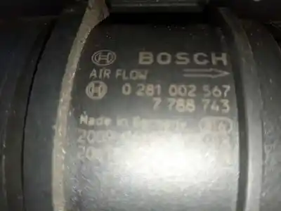 Second-hand car spare part flowmeter for bmw serie 1 berlina (e81/e87) 118d oem iam references 7788743  0281002567