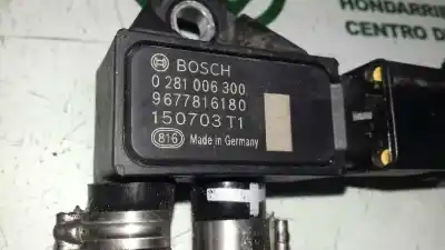 Peça sobressalente para automóvel em segunda mão sensor de pressão por peugeot 3008 active referências oem iam 9677816180  0281006300