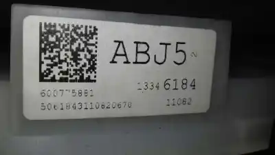 Peça sobressalente para automóvel em segunda mão quadrante por opel meriva b cosmo referências oem iam 13346184  abj5