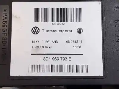 Автозапчастина б/у двигатель переднього ліва вікна для volkswagen touareg (7la, 7l6, 7l7) 3.0 v6 tdi посилання на oem iam 3d1959793e  