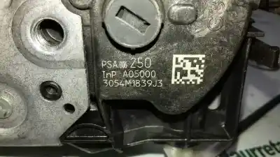 Peça sobressalente para automóvel em segunda mão fechadura da porta traseira esquerda por citroen c3 collection referências oem iam 9800625080  a05000 006250
