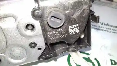 Second-hand car spare part left front door lock for citroen c3 collection oem iam references 006244  a04947