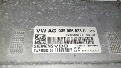 Second-hand car spare part ecu engine control for skoda fabia (6y2/6y3) young line oem iam references 03e906023d  5wp4050204