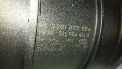 Автозапчастина б/у витратомір повітря для seat leon (5f1) fr fast lane посилання на oem iam 03l906461a  0281002956