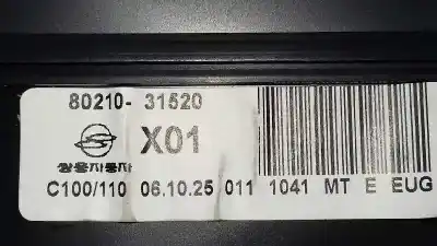 Second-hand car spare part dashboard for ssangyong actyon i 200 xdi 4wd oem iam references 8021031520  