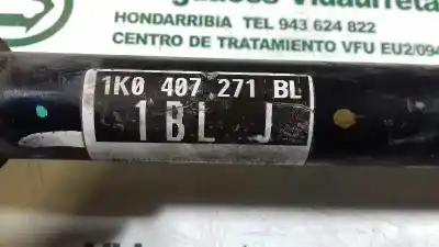 Second-hand car spare part front left transmission for volkswagen jetta (1k2) advance oem iam references 1k0407271bl  