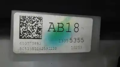 Автозапчастина б/у панель інструментів для opel astra j lim. enjoy посилання на oem iam 13355355  600775881