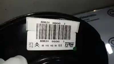 Автозапчасти б/у тормозной серво за citroen c-elysée seduction ссылки oem iam 9811514380  0454343