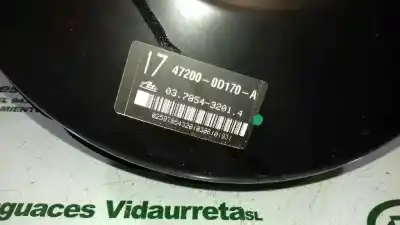 Second-hand car spare part brake servo for toyota yaris (ksp9/scp9/nlp9) blue oem iam references 472000d170a  03785432014