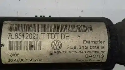Автозапчастина б/у амортизатор задній лівий для volkswagen touareg (7la, 7l6, 7l7) 3.0 v6 tdi посилання на oem iam 7l6512021t  7l6513029e