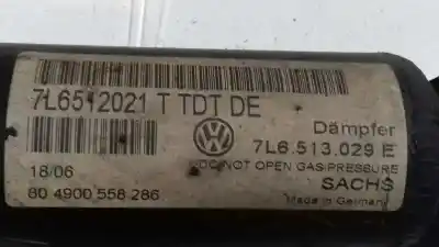 Автозапчастина б/у правий задній амортизатор для volkswagen touareg (7la, 7l6, 7l7) 3.0 v6 tdi посилання на oem iam 7l6512021t  7l6513029e