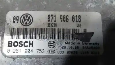 Автозапчасти б/у блок управления двигателем за seat toledo (1m2) motor 2.3 ltr. - 110 kw vr5 cat (agz) ссылки oem iam 071906018  0261204753