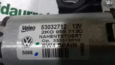 Second-hand car spare part rear windshield wiper motor for volkswagen caddy ka/kb (2k) life oem iam references 2k0955712c  