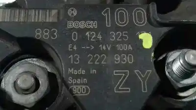 Автозапчастина б/у генератор для opel corsa d (s07) 1.2 (l08 l68) посилання на oem iam 13222930 28-5572 0124325171