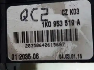 Pezzo di ricambio per auto di seconda mano comando pulito per audi a3 (8p) 2.0 tdi riferimenti oem iam 1k0953519a  