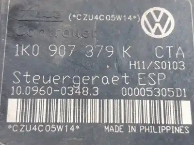 Peça sobressalente para automóvel em segunda mão abs por audi a3 (8p) 2.0 tdi referências oem iam 1k0907379k 1k0614517h 10096003483