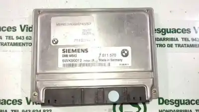 Peça sobressalente para automóvel em segunda mão centralina de motor uce por bmw serie 3 touring (e46) 3.0 turbodiesel referências oem iam 7511570