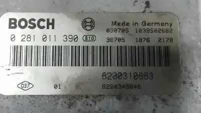 Second-hand car spare part ecu engine control for renault megane ii sedán (lm0/1_) 1.9 dci (lm0g lm1g lm2c) oem iam references 8200310863 8200349846 0281011390
