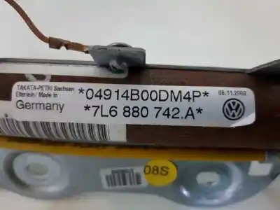 Автозапчасти б/у комплект подушки безопасности за volkswagen touareg (7la, 7l6, 7l7) 3.2 v6 ссылки oem iam   