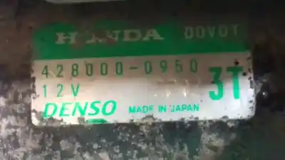 Автозапчастина б/у двигун запускається для honda jazz (gd1/5) 1.4 ls посилання на oem iam 4280000950 25-3354 