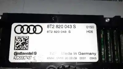 Автозапчастина б/у клімат-контроль для audi a4 avant (8k5) (2008) básico посилання на oem iam 8t2820043s  a2c53307437