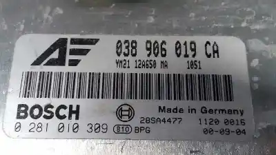 Second-hand car spare part ecu engine control for ford galaxy (vy) 1.9 tdi cat oem iam references 038906019ca  0281010309