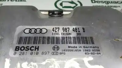 Pezzo di ricambio per auto di seconda mano centralina motore per audi allroad quattro (4b5) 2.5 tdi (132kw) riferimenti oem iam 4z7907401b  0281010897