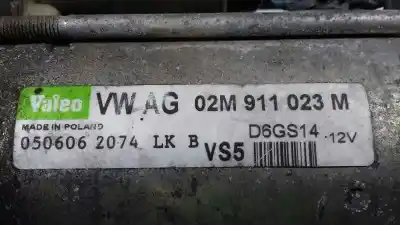 Автозапчастина б/у двигун запускається для audi tt (8j3/8j9) 2.0 tfsi coupe посилання на oem iam 02m911023m 25-3348 d6gs14