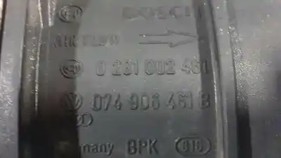 Second-hand car spare part flowmeter for seat alhambra (7v9) reference plus oem iam references 074906461b  0281002461