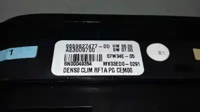 Автозапчасти б/у климат-контроль за citroen c4 picasso i monospace (ud_) 1.6 hdi ссылки oem iam 9659627477  a83009700