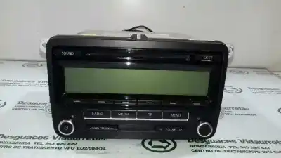 Second-hand car spare part AUDIO SYSTEM / RADIO CD for VOLKSWAGEN TIGUAN (5N1)  OEM IAM references 5M0035186AA  7647202360