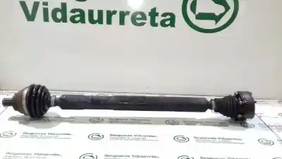 Peça sobressalente para automóvel em segunda mão transmissão dianteira direita por audi a3 (8p) 2.0 16v fsi referências oem iam 