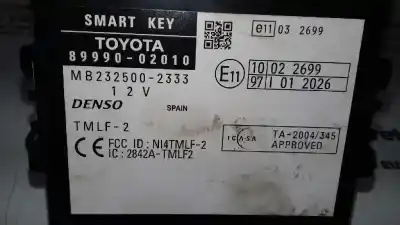 Second-hand car spare part electronic module for toyota auris 2.2 d-cat oem iam references 8999002010  2325002333