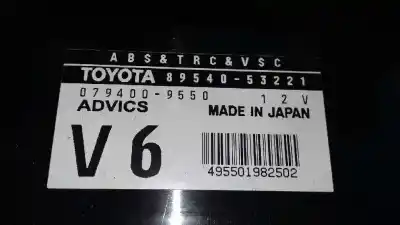 Second-hand car spare part electronic module for lexus is200 (ds2/is2) 2.2 d-cat oem iam references 8954053221  0794009550