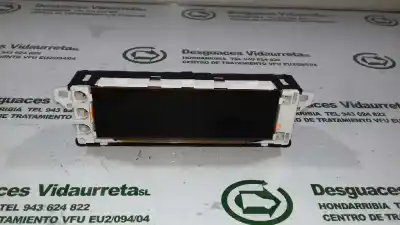 Second-hand car spare part MULTIFUNCTION DISPLAY for PEUGEOT PARTNER KOMBI  OEM IAM references 9822637880  9803402380
