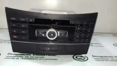 Автозапчастина б/у аудіо система / радіо cd для mercedes-benz clase e (w212) lim. 2.1 cdi cat посилання на oem iam a2129069900