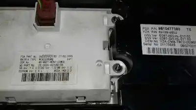 Peça sobressalente para automóvel em segunda mão quadrante por peugeot 3008 active referências oem iam 9810477380  9808993180