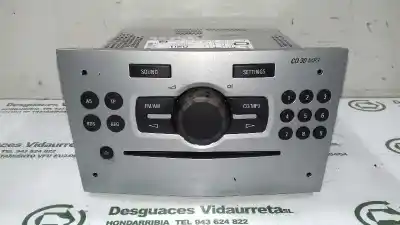 Second-hand car spare part audio system / radio cd for opel corsa d cmon oem iam references 13357127