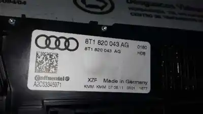 Автозапчастина б/у клімат-контроль для audi a4 avant (8k5) (2008) básico посилання на oem iam 8t1820043ag  a2c53345971